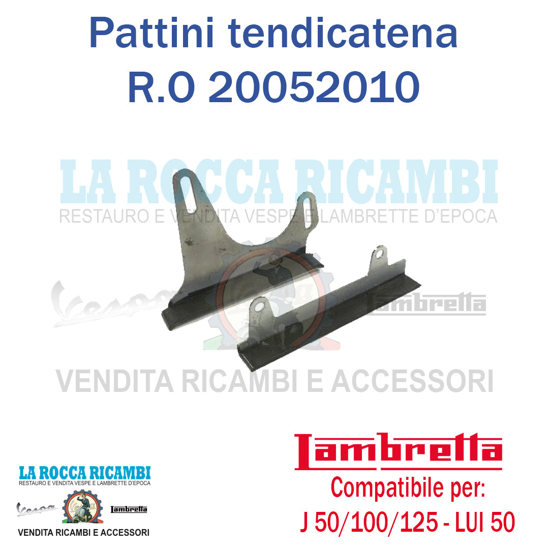 Pattini Catena Lambretta J 50/100/125 - LUI 50