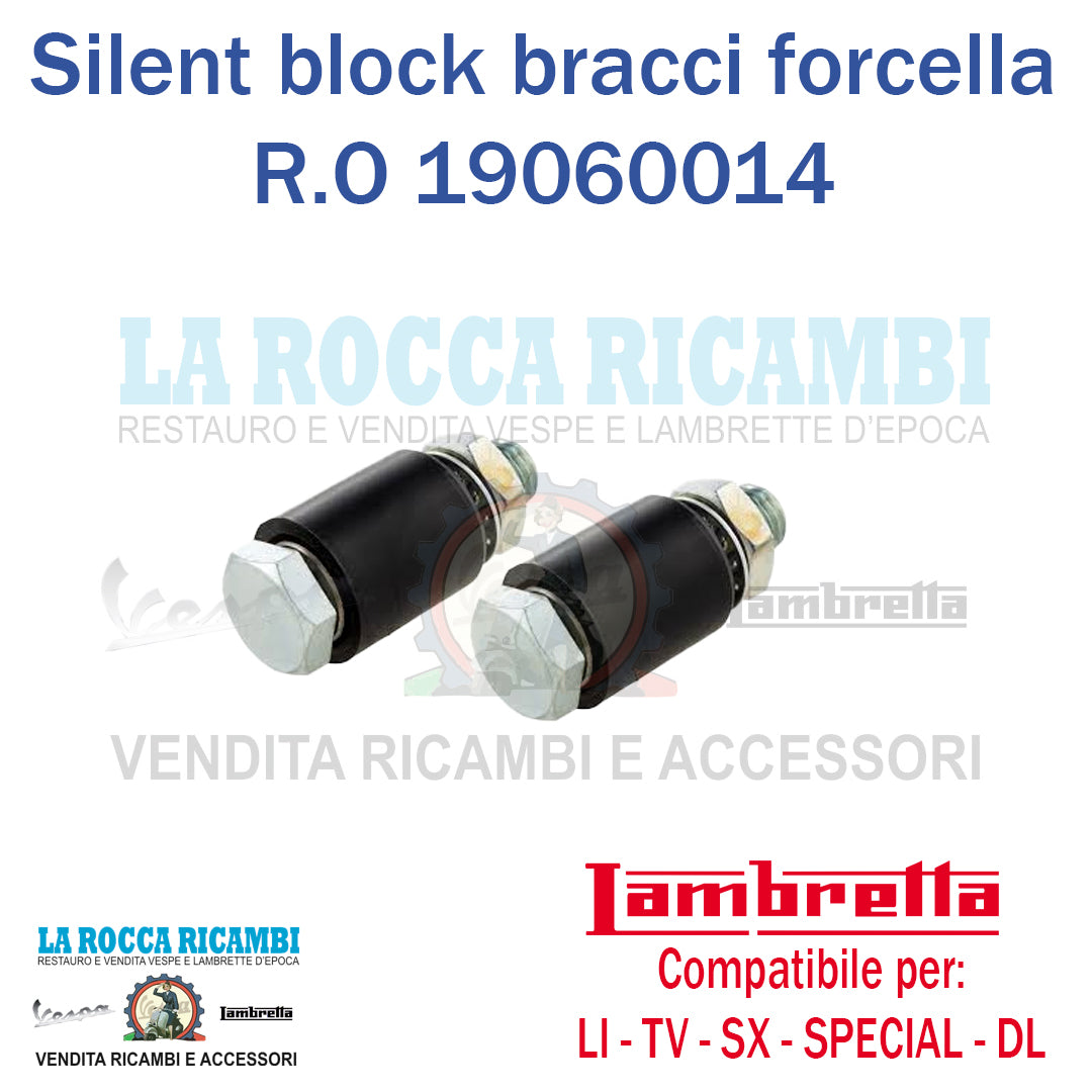 Silent Block Forcella Anteriore Lambretta LI - TV - SPECIAL - SX - DL