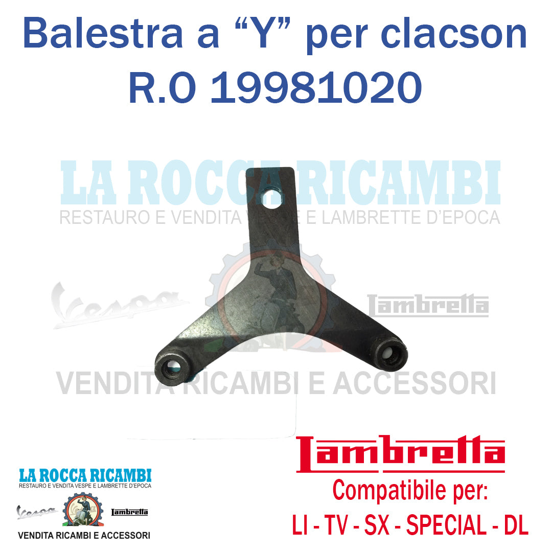 Balestra Porta Clacson Lambretta LI - TV - SX - SPECIAL - DL Dal 1961 Al 1970