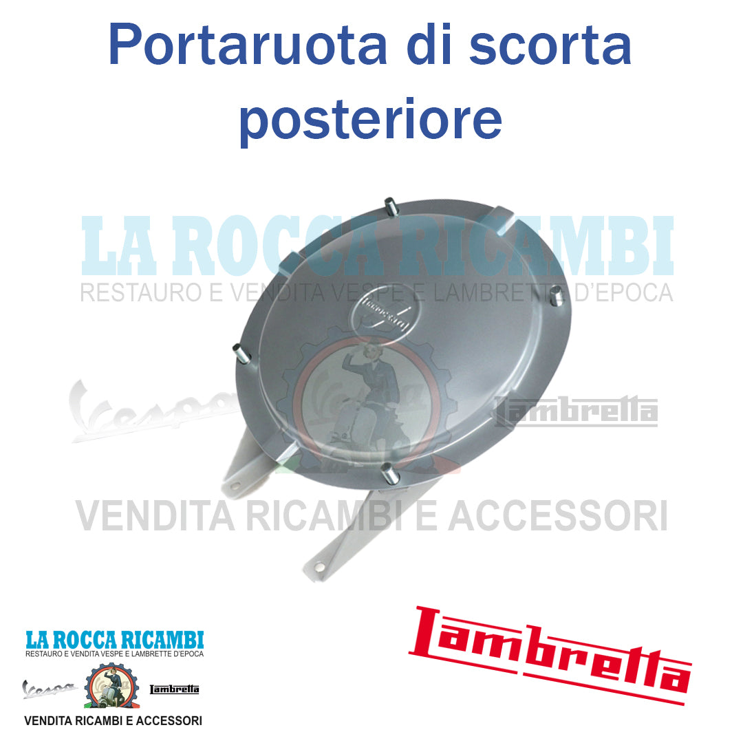 Portaruota posteriore Lambretta LI / TV Serie 3 - SPECIAL - SX - DL 125/150/200