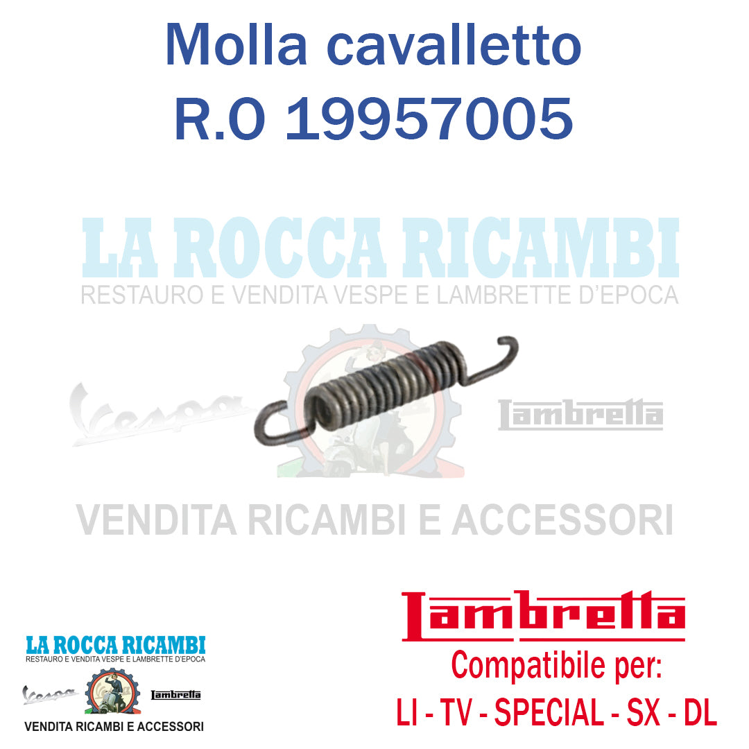 Molla Cavalletto Lambretta LI - TV - SPECIAL - SX - DL Dal 1958 Al 1970