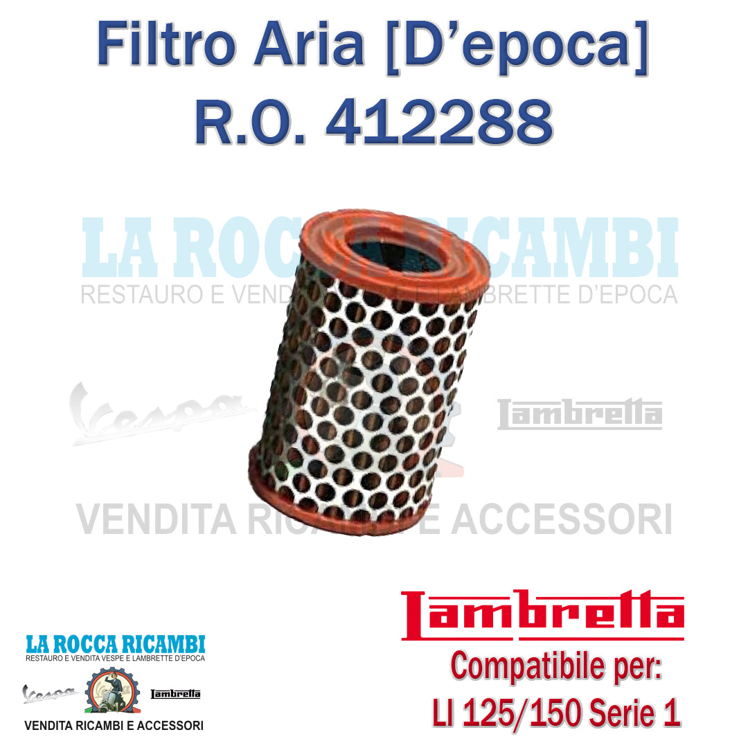 Filtro Aria Lambretta LI Serie 1