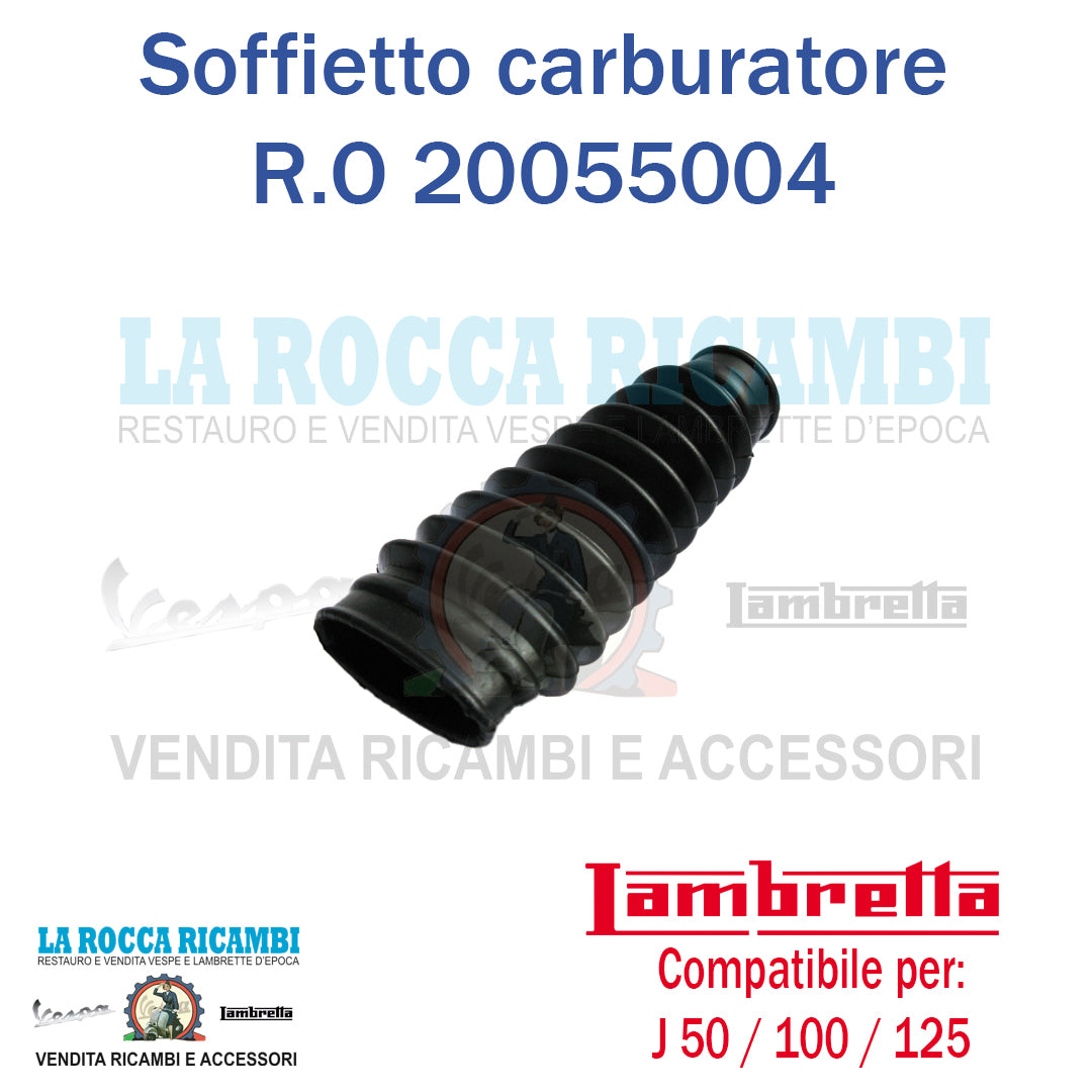 Soffietto Carburatore Lambretta J 50 / 100 / 125