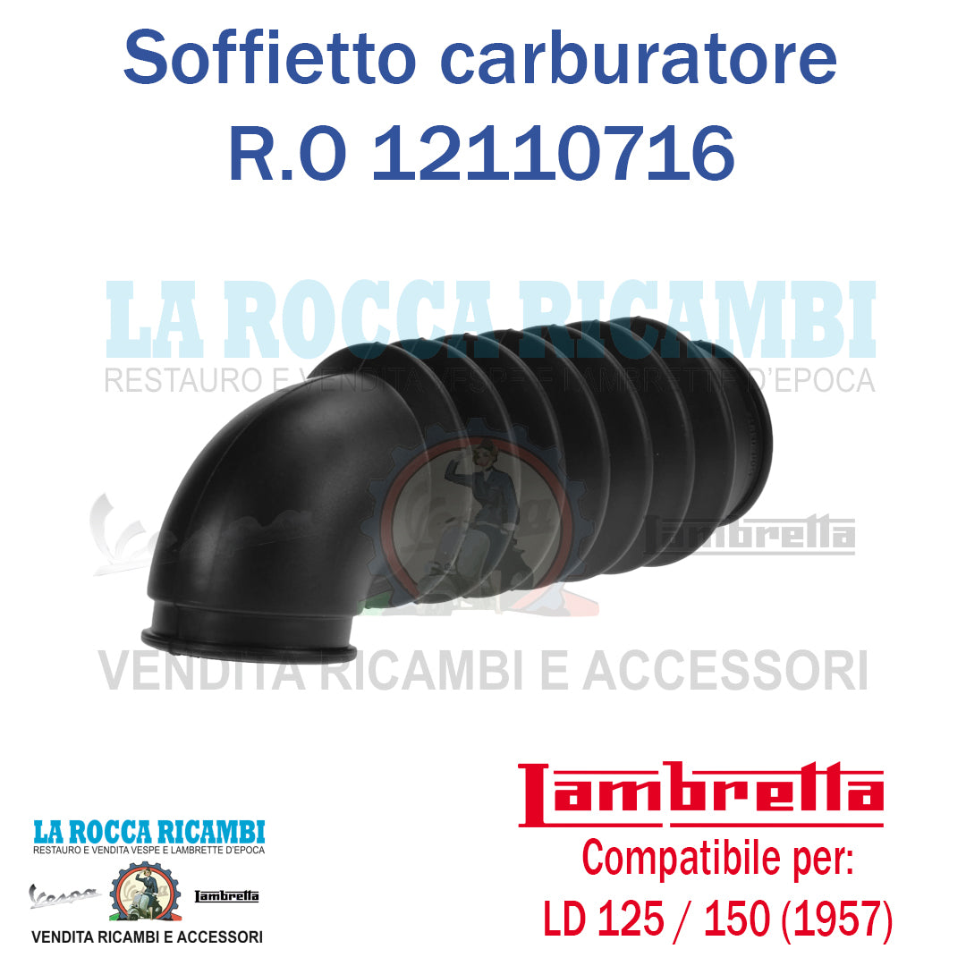 Soffietto Carburatore Lambretta LD 125/150 (1957)