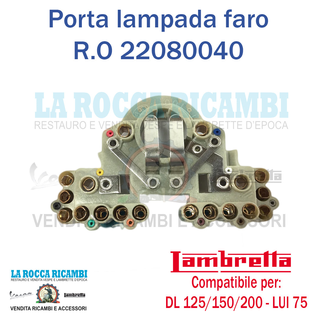 Porta Lampada Lambretta DL 125/150/200 - LUI 75