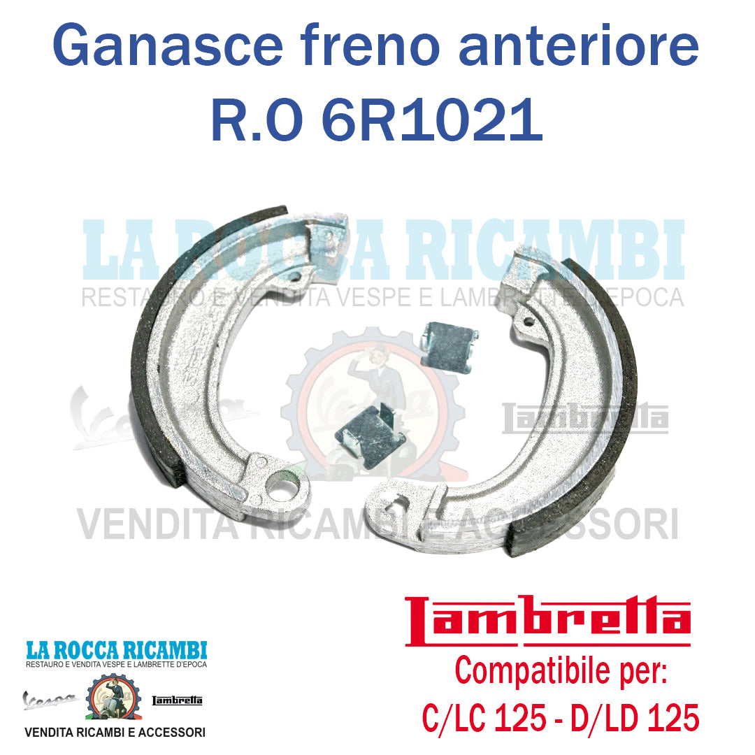 Ganasce Freno Anteriore Lambretta C / LC 125 - D / LD 125