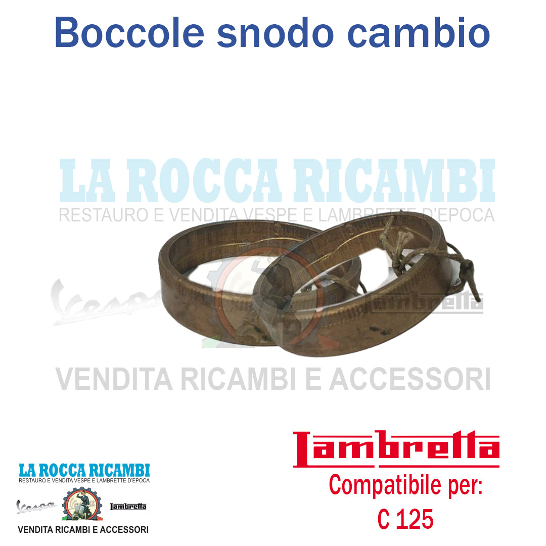 Kit 2 pz Boccole Snodo Cambio Lambretta C 125