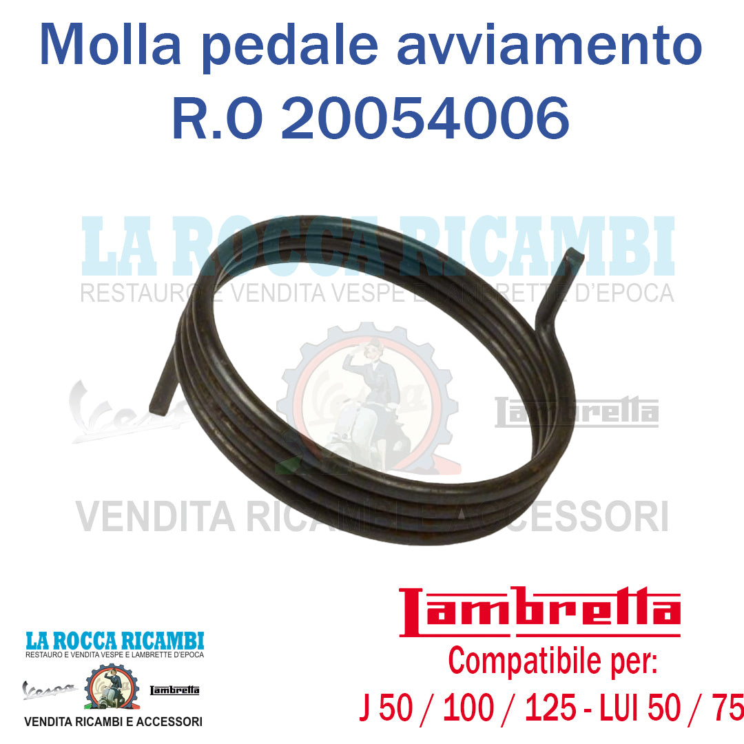 Molla Avviamento Lambretta J 50 / 100 / 125 - LUI 50 / 75