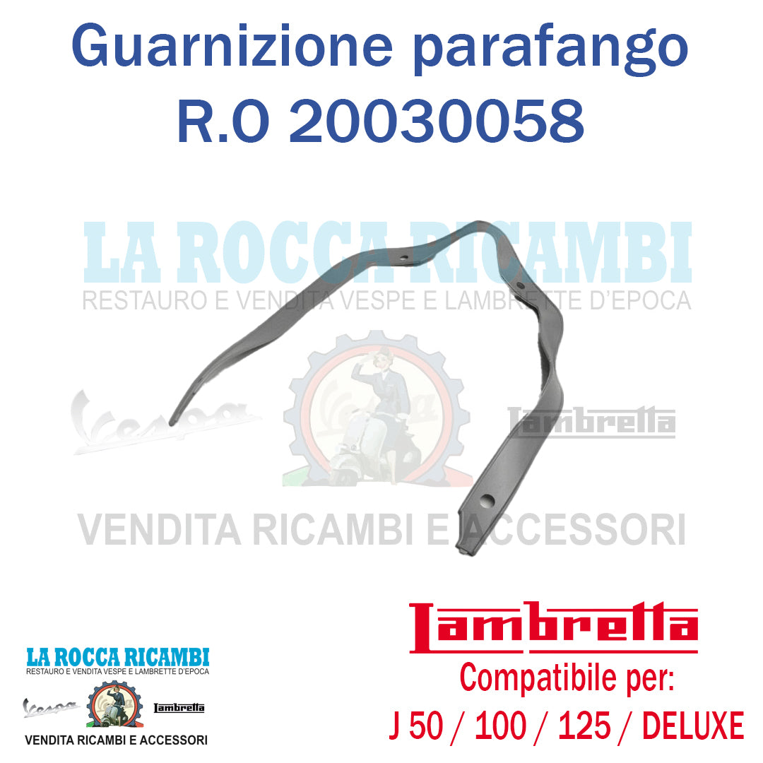 Guarnizione Parafango Lambretta J 50 / DELUXE