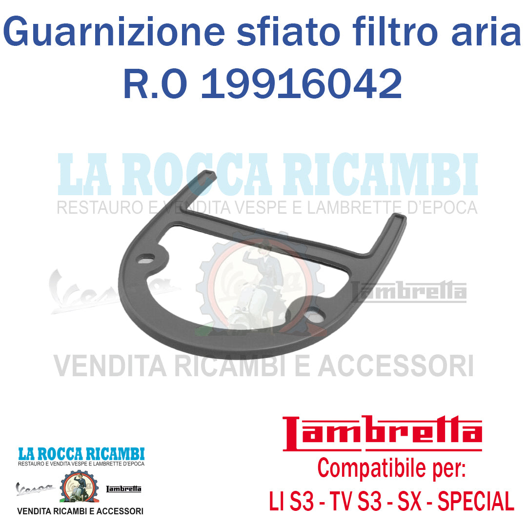 Guarnizione Sfiato Sottosella Lambretta LI 125/150 Serie 3 - TV 175 Serie 3 - SPECIAL 125/150 - SX 150/200