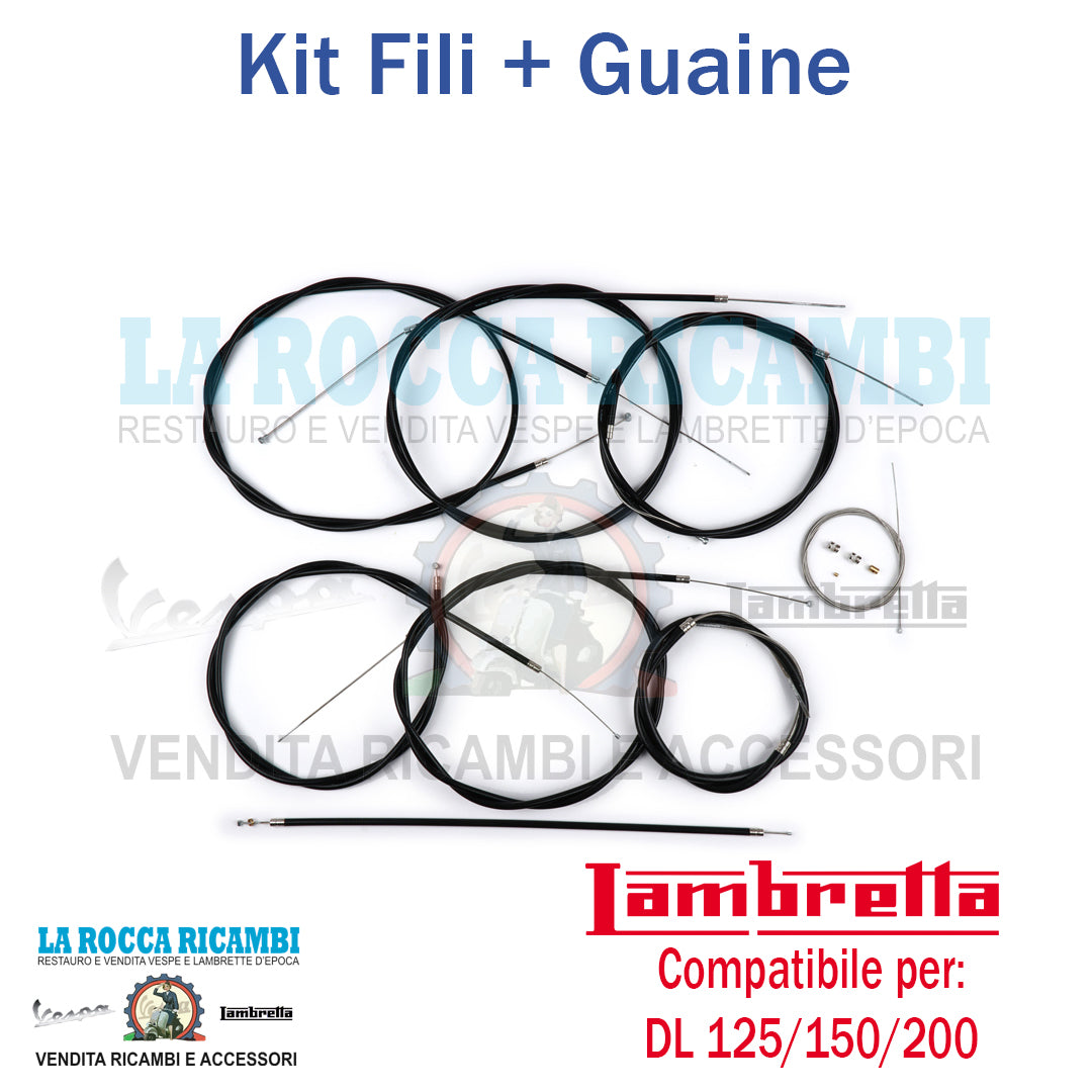 Kit Fili + Guaine Lambretta DL 125/150/200