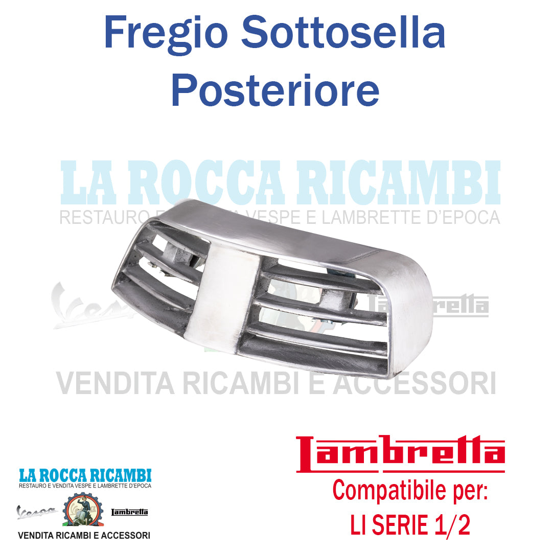 Griglia Sottosella Lambretta LI 125/150 Serie 1/2 - TV 175 Serie 1/2