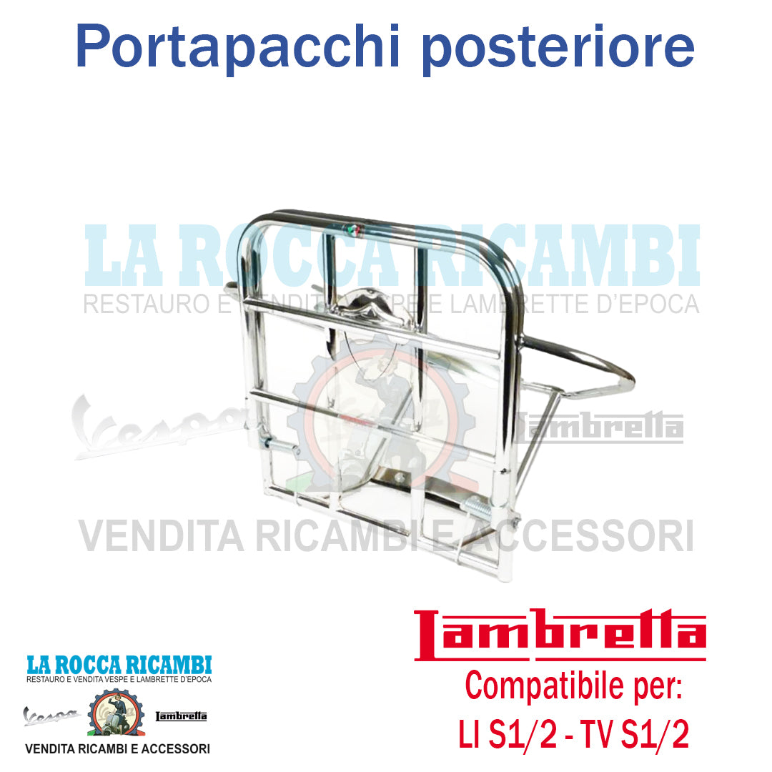 Portapacchi Posteriore Lambretta LI Serie 1/2 - TV 175 Serie 1/2