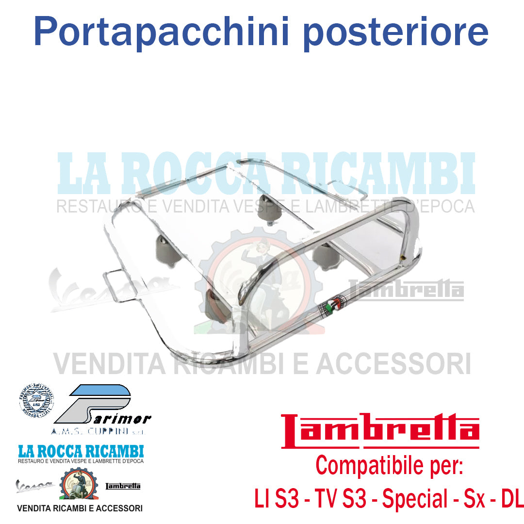 Portapacchini Lambretta LI Serie 3 - TV - SPECIAL - DL