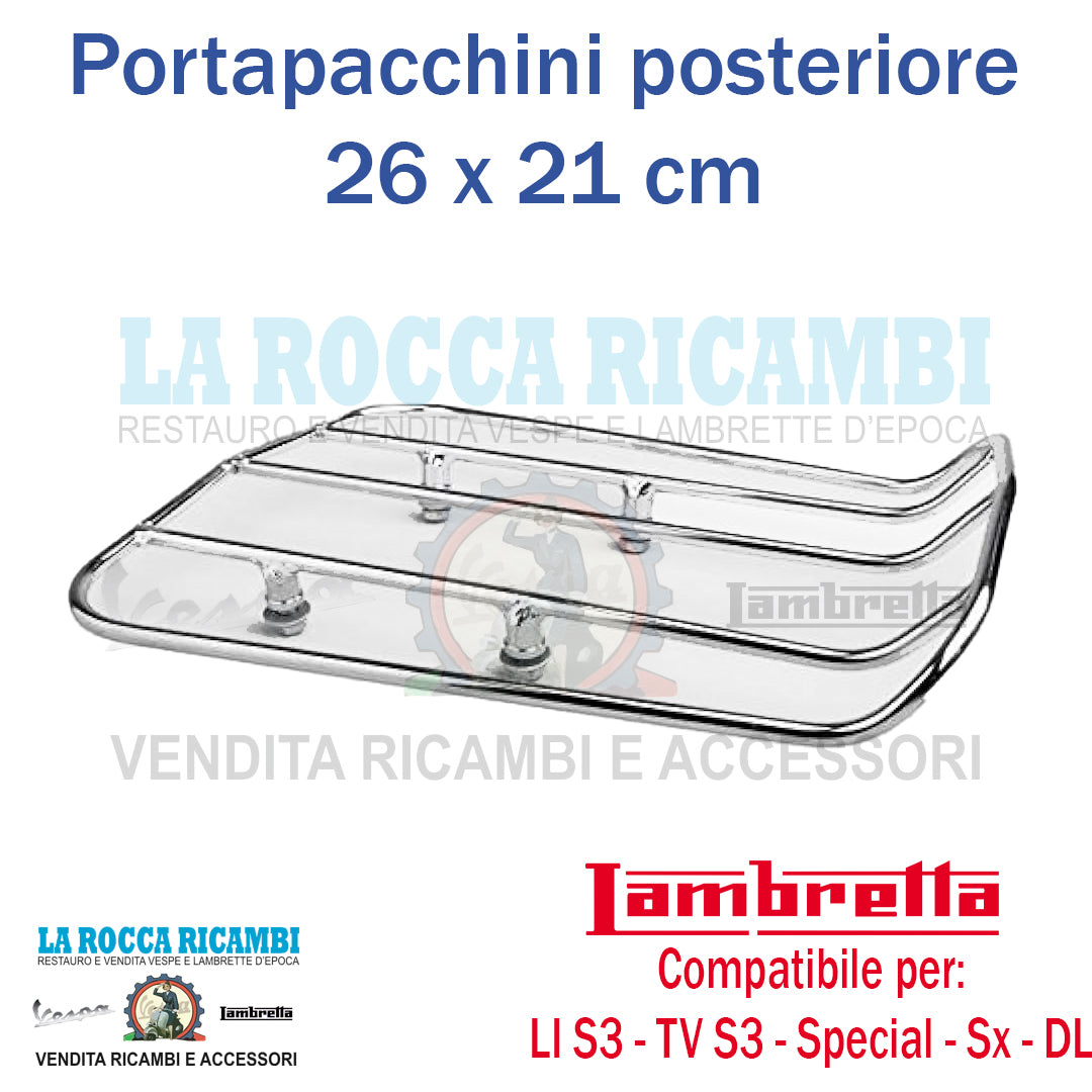 Portapacchini Lambretta LI Serie 3 - TV - SPECIAL - DL