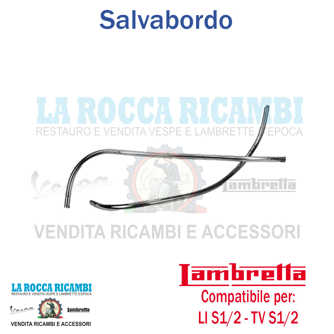 Salvabordo Lambretta LI Serie 1 / 2 - TV Serie 1 / 2