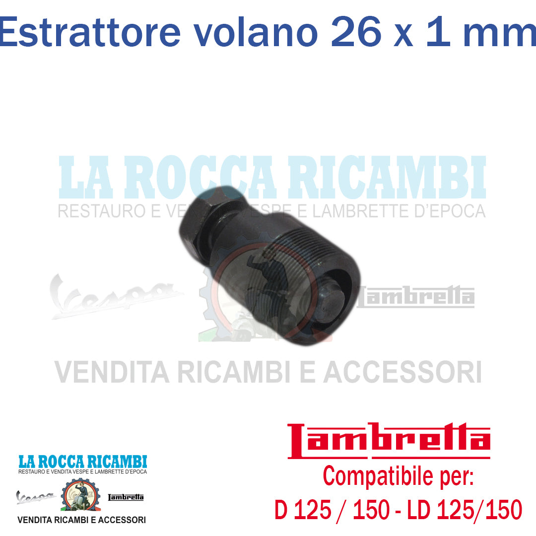 Estrattore Volano 26 x 1 mm Lambretta D 125 / 150 - LD 125 / 150