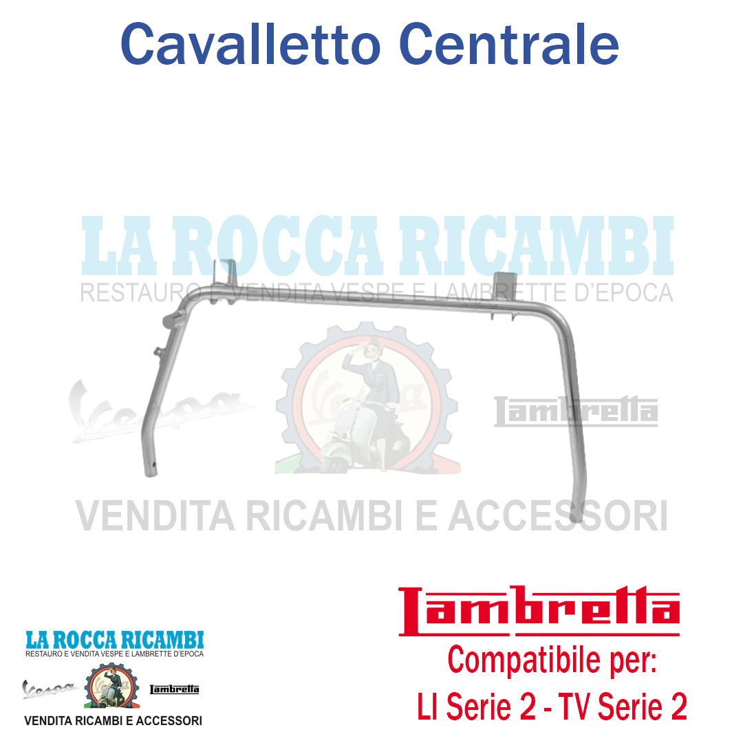 Cavalletto Cromato Lambretta Li Serie 2