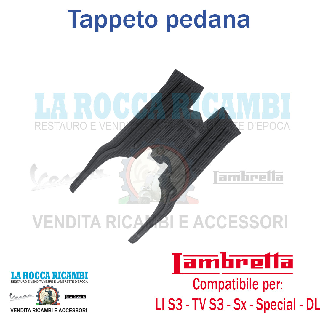 Tappeto Lambretta LI Serie 3 - TV Serie 3 - SX - SPECIAL - DL