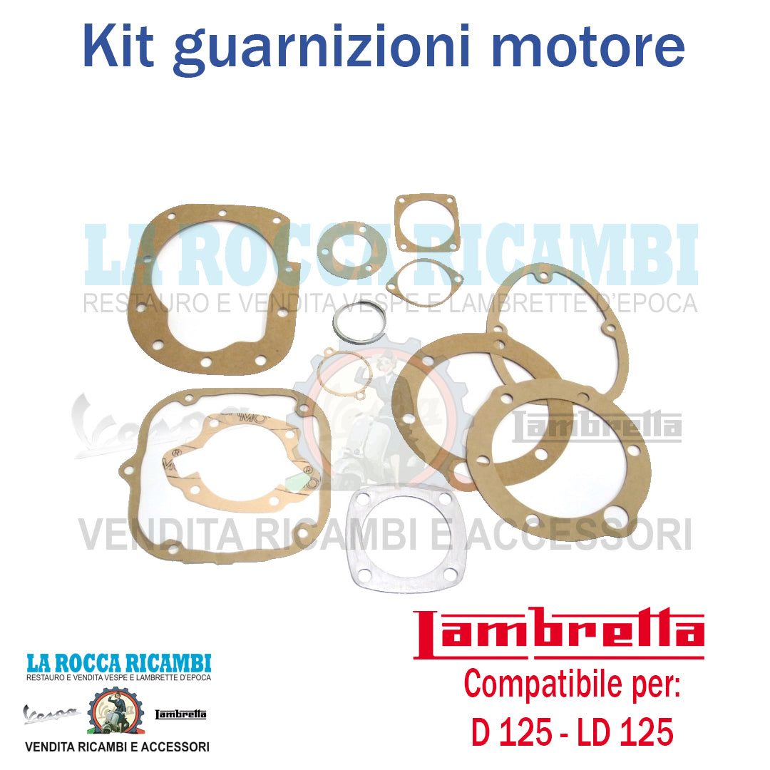 Kit Guarnizioni Motore Lambretta D 125 - LD 125