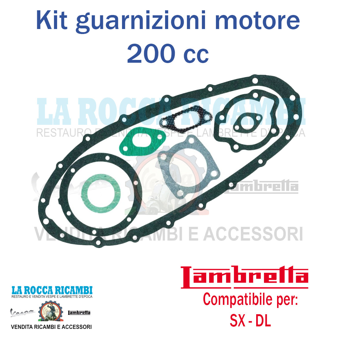 Kit Guarnizioni Motore Lambretta SX 200 - DL 200