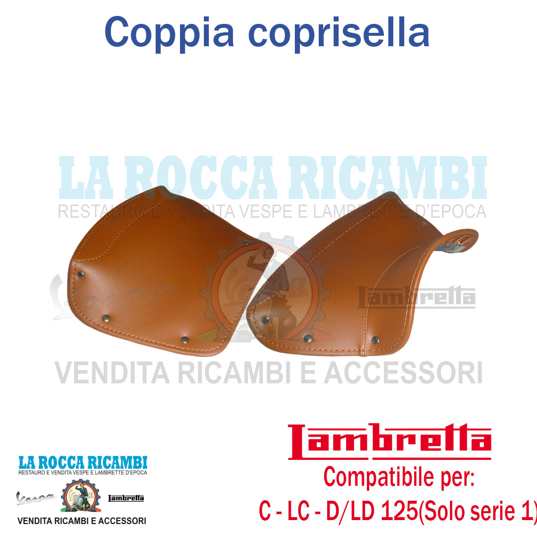 Coprisella Anteriore e Posteriore Lambretta C - LC - D / LD 125 (Solo Versione 1)