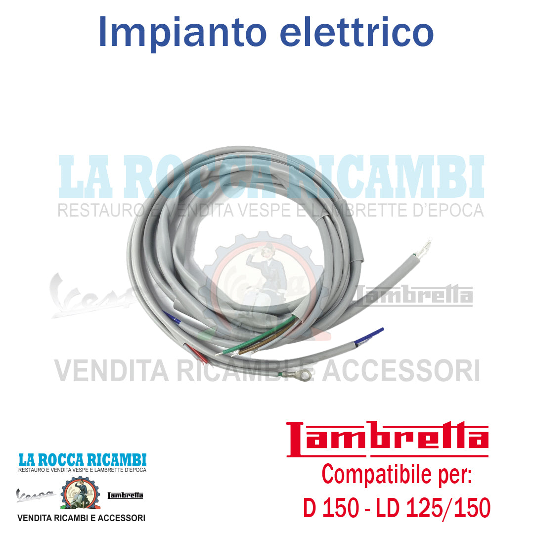 Impianto Elettrico Lambretta D 150 - LD 125/150