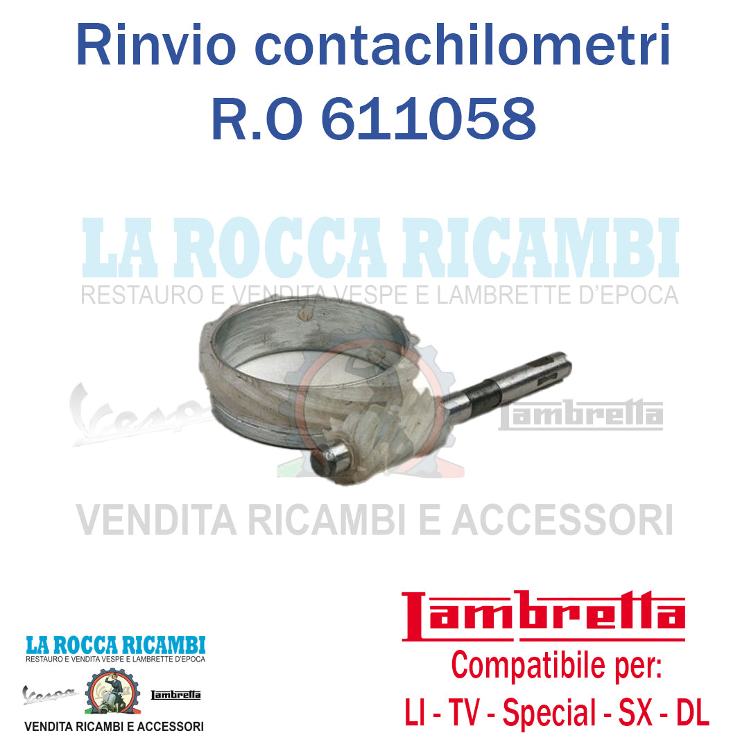 Rinvio Contachilometri Lambretta LI - TV - SX - SPECIAL - DL