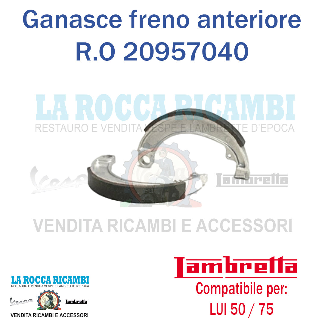 Ganasce Freno Anteriore Lambretta LUI 50/75