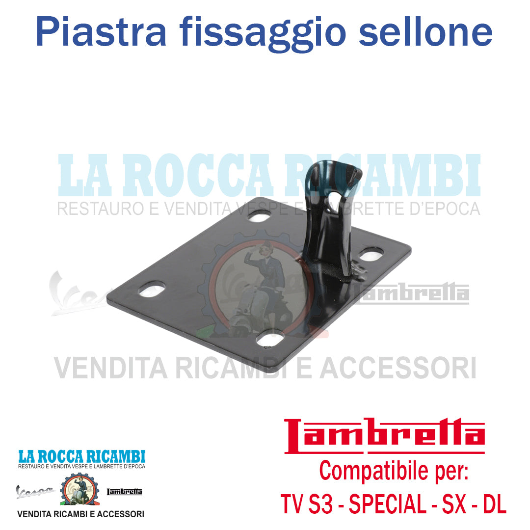 Staffa Supporto Sellone Lambretta TV 175 Serie 3 - SPECIAL 125/150 - SX 150/200 - DL 125/150/200