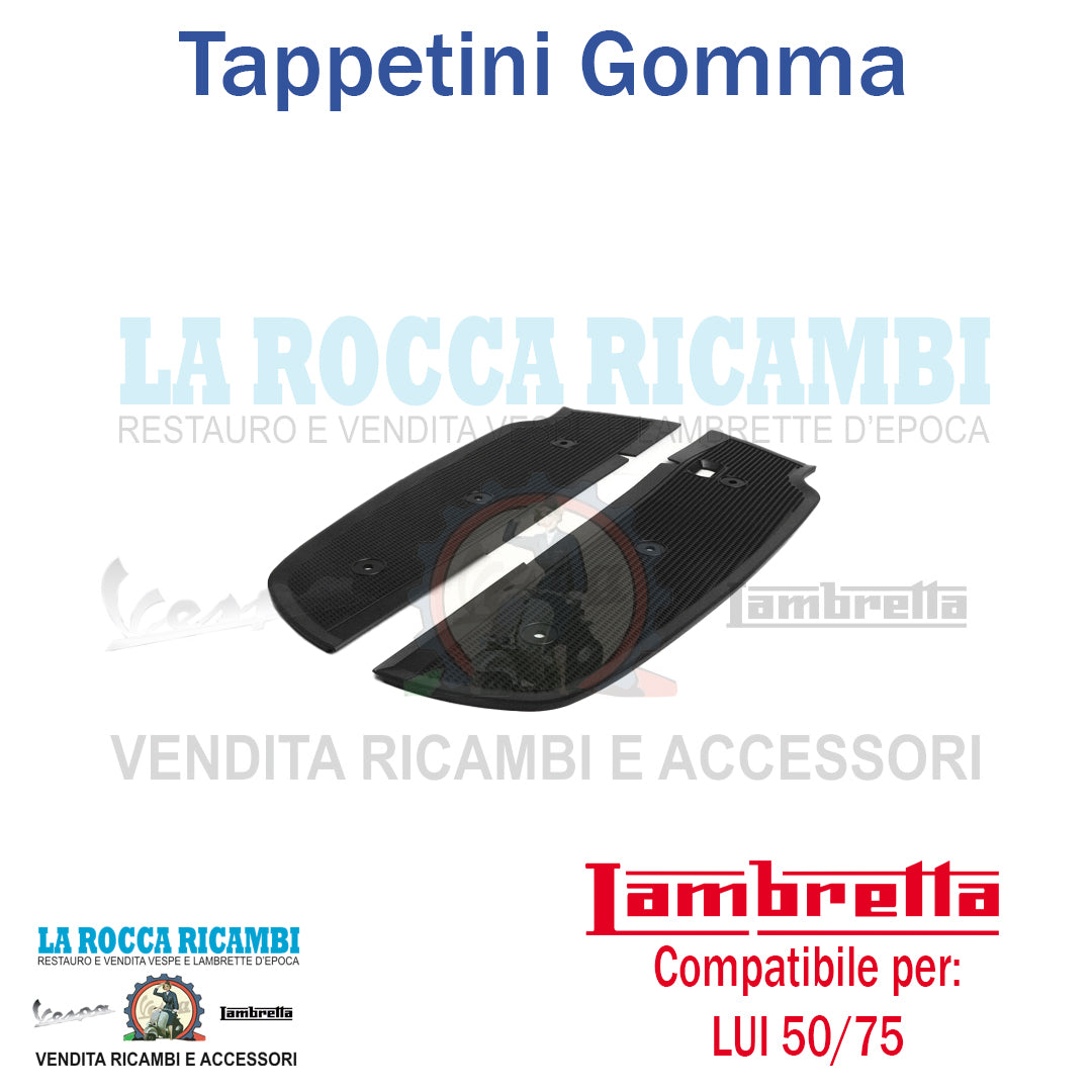 Tappetini Lambretta LUI 50 / 75