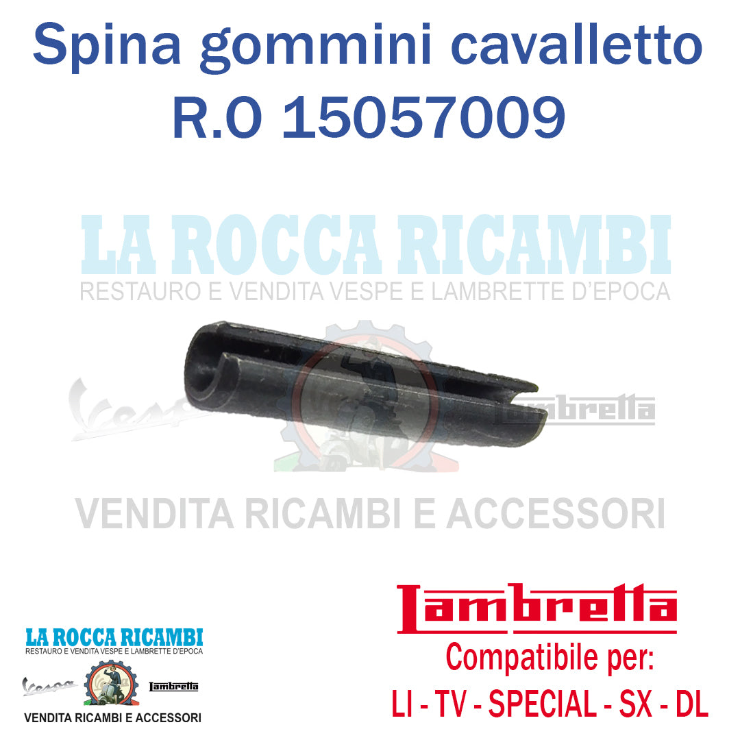 Spinetta / Fermo Gommini Cavalletto Lambretta LI - SX - TV - SPECIAL - DL