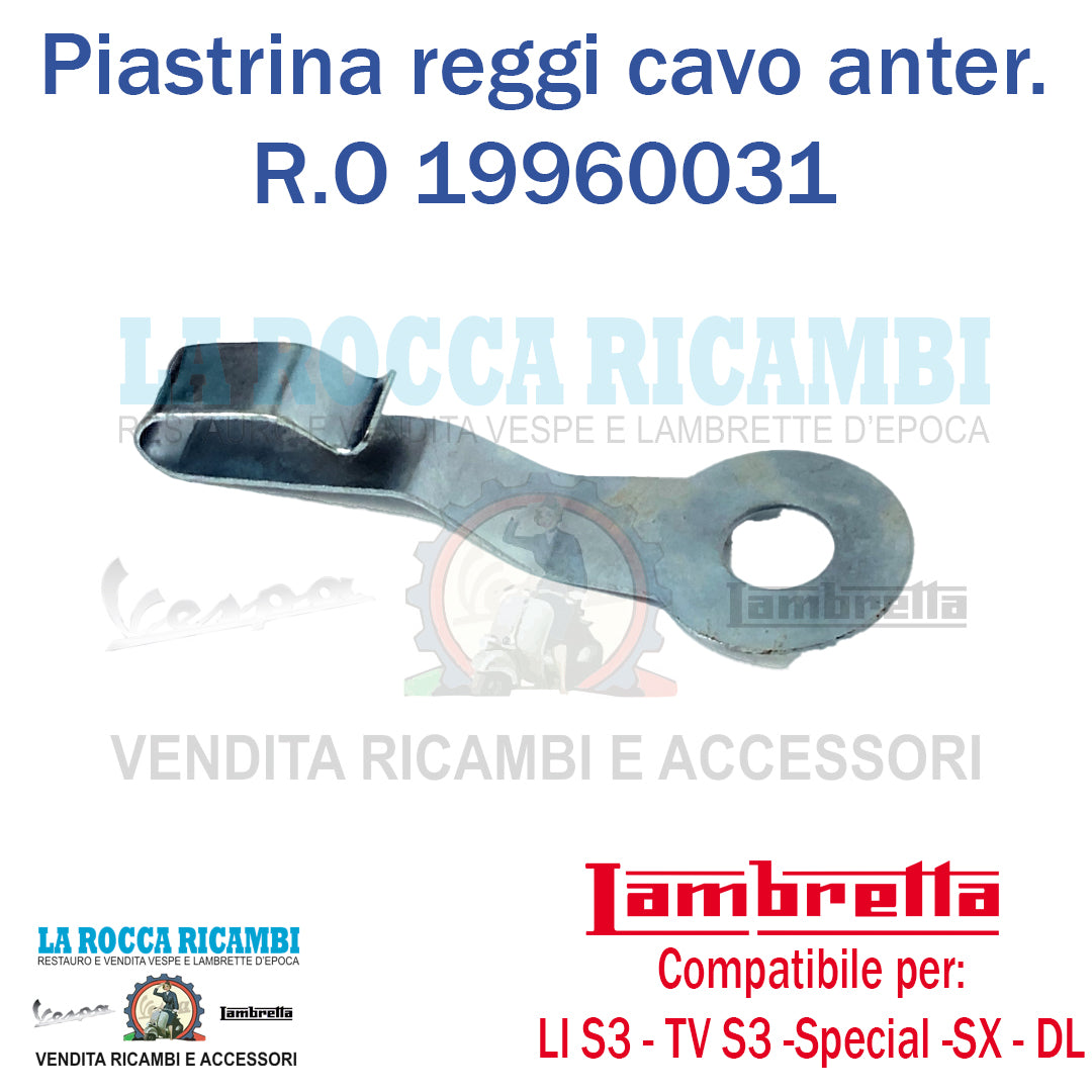 Staffa Reggicavo Trasmissione Contachilometri LAMBRETTA LI - TV - SX - SPECIAL - DL