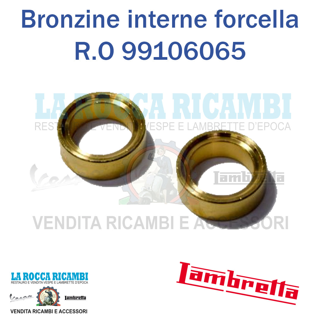 Bronzine Interne Forcella leva reazione Lambretta D 125 / 150 - R.O 99106065