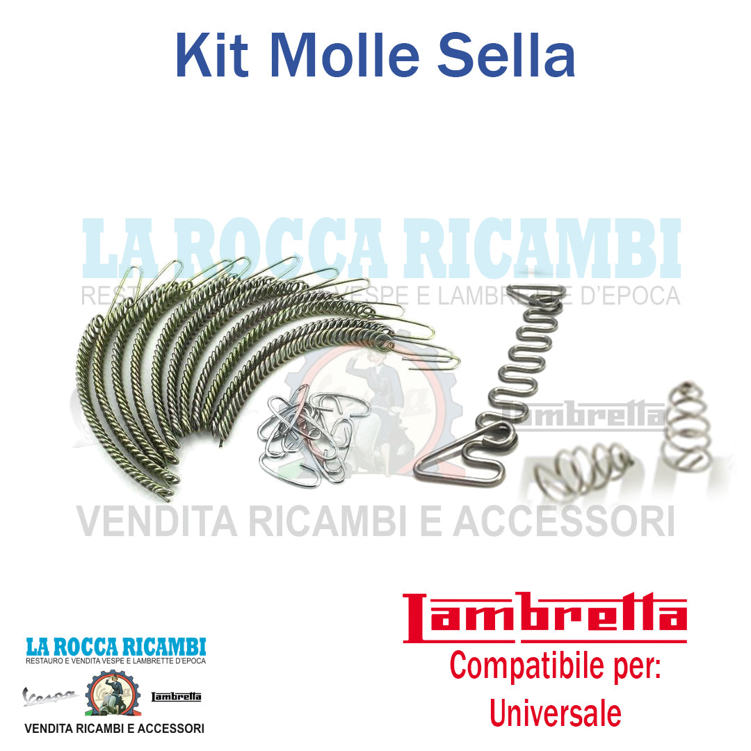Kit Molle Sella Monoposto Vespa e Sellone Lambretta LI - Special - TV - SX - DL