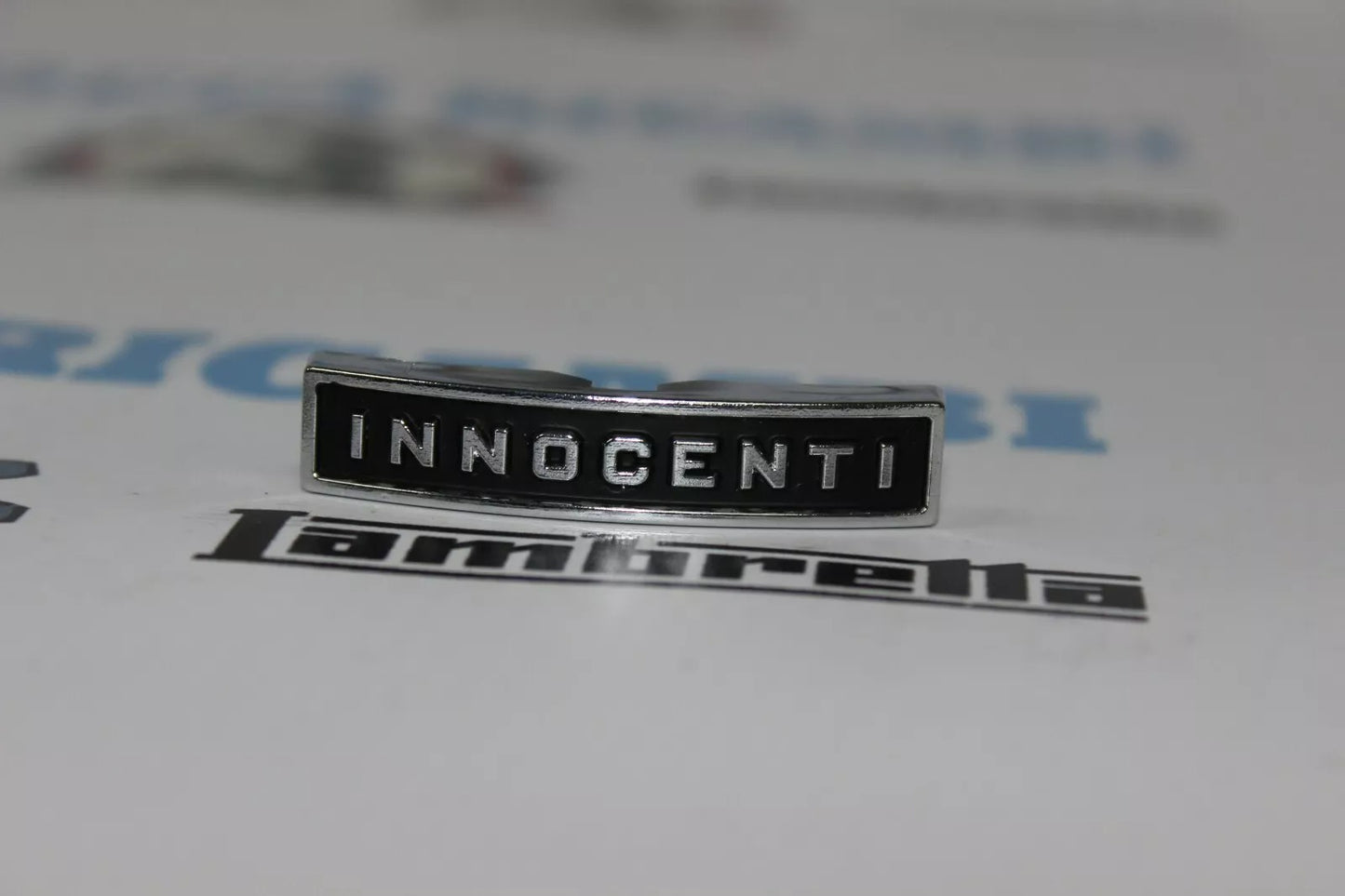 Targhetta Posteriore "Innocenti" Lambretta Lui 50/75