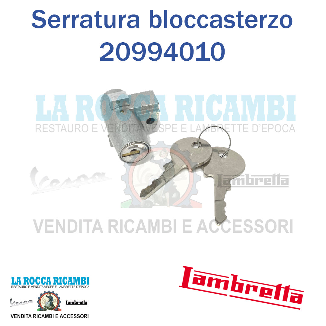 Serratura Bloccasterzo Lambretta Lui 50/75 R.O 20994010
