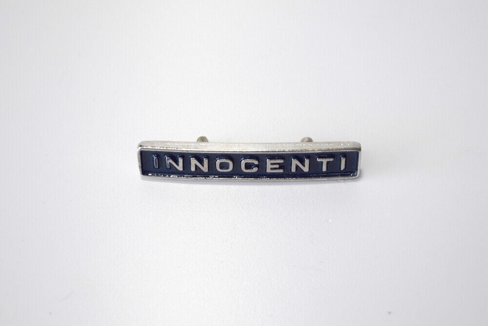 Targhetta Scudo "INNOCENTI" Lambretta J 50 DELUXE - J 125