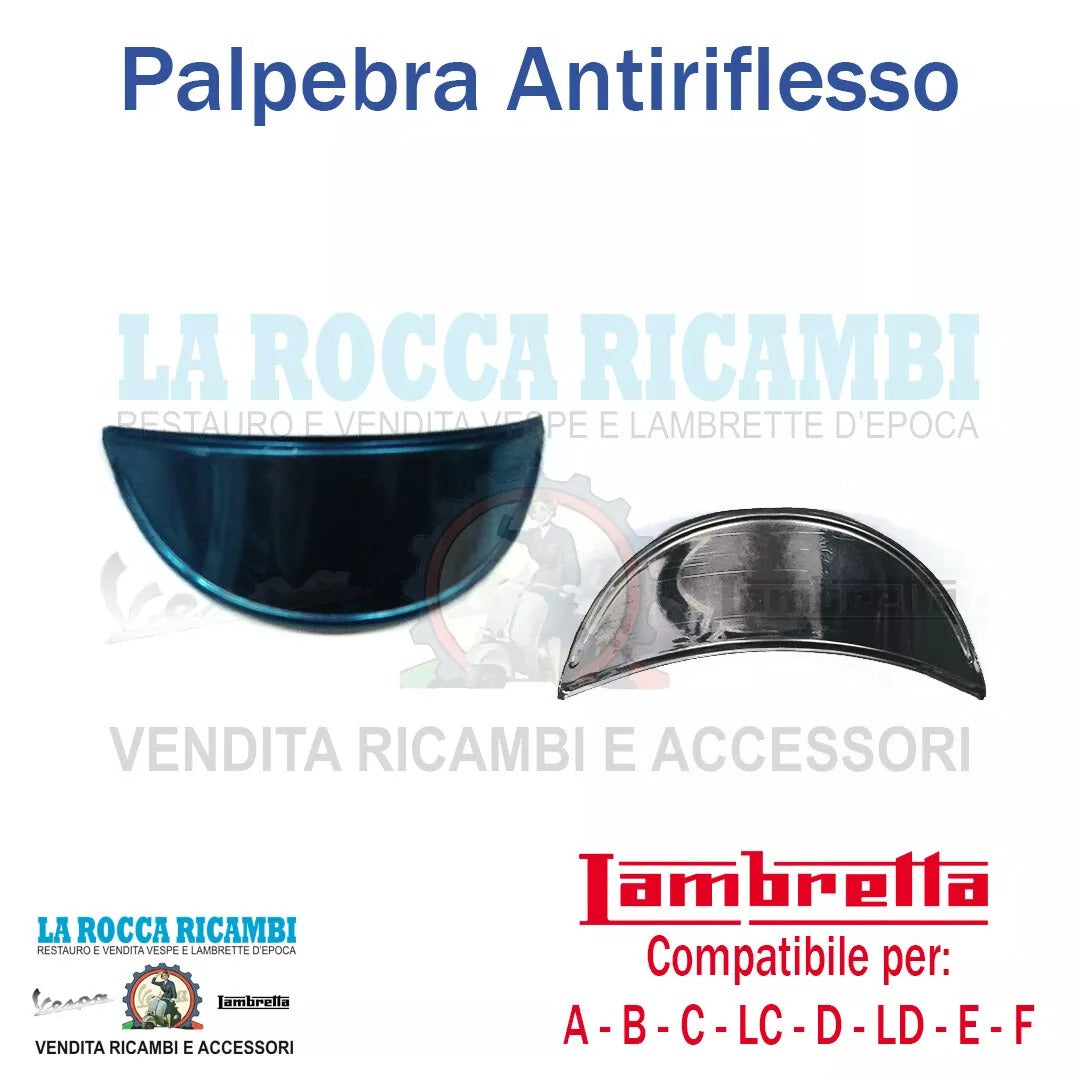 Visierina antiriflesso per faro Lambretta A / B / C / LC / D / LD / E / F