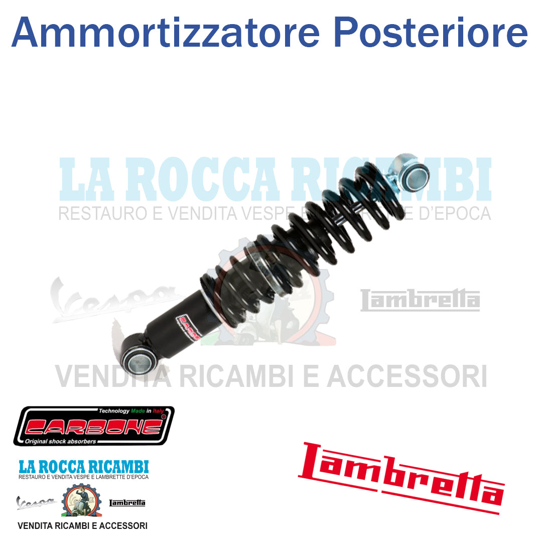 Ammortizzatore Posteriore Lambretta LI Serie 3 / TV / DL (Nero)
