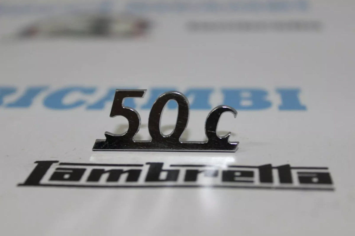 Scritta "50 C" Luna Lambretta LUI 50 C - R.O 20934030