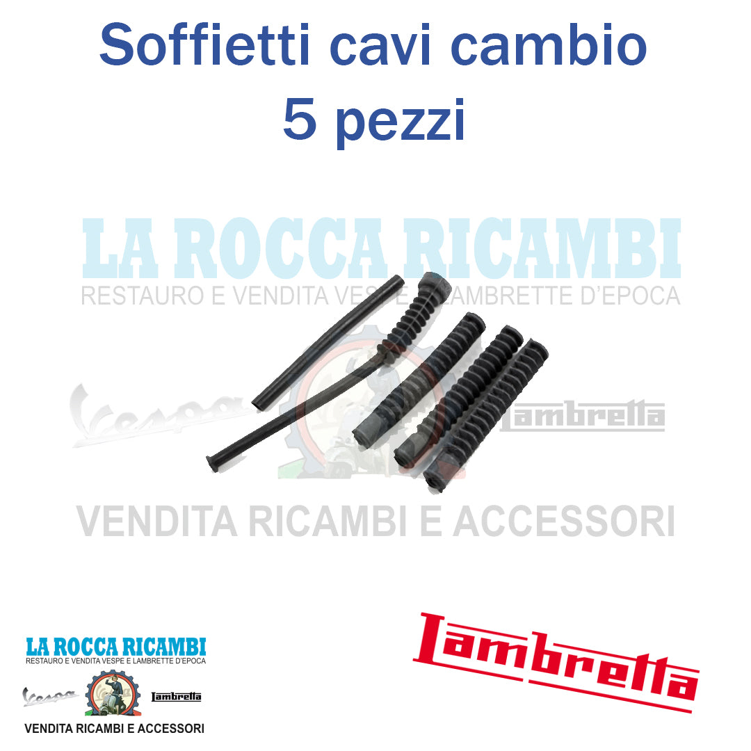Gommini Soffietti Cambio Lambretta LI / TV / SX / SPECIAL / DL