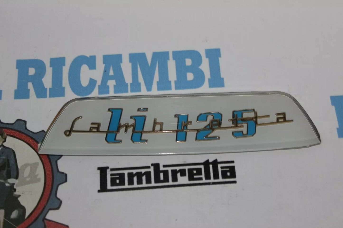 Scritta "LI 125" Sottosella Lambretta LI 125