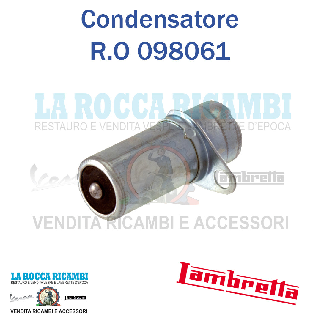 Condensatore Lambretta LI 125/150 Serie 3 - SPECIAL - SX - DL