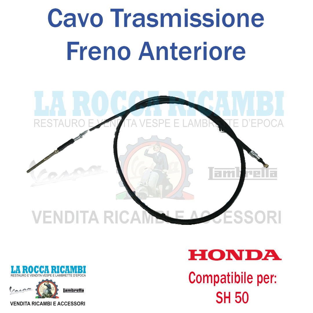 Cavo Trasmissione Freno Anteriore PEUGEOT SC 50 - METROPOLIS - HONDA SH 50 R.O. GC8/0109E31