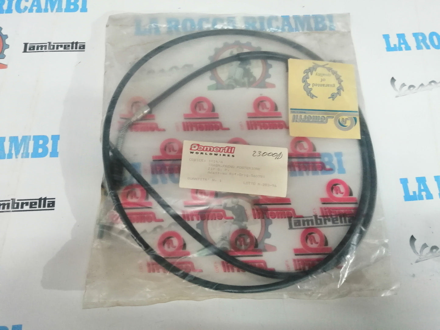 Cavo Trasmissione Freno Posteriore PIAGGIO ZIP 50 R.O. 560781