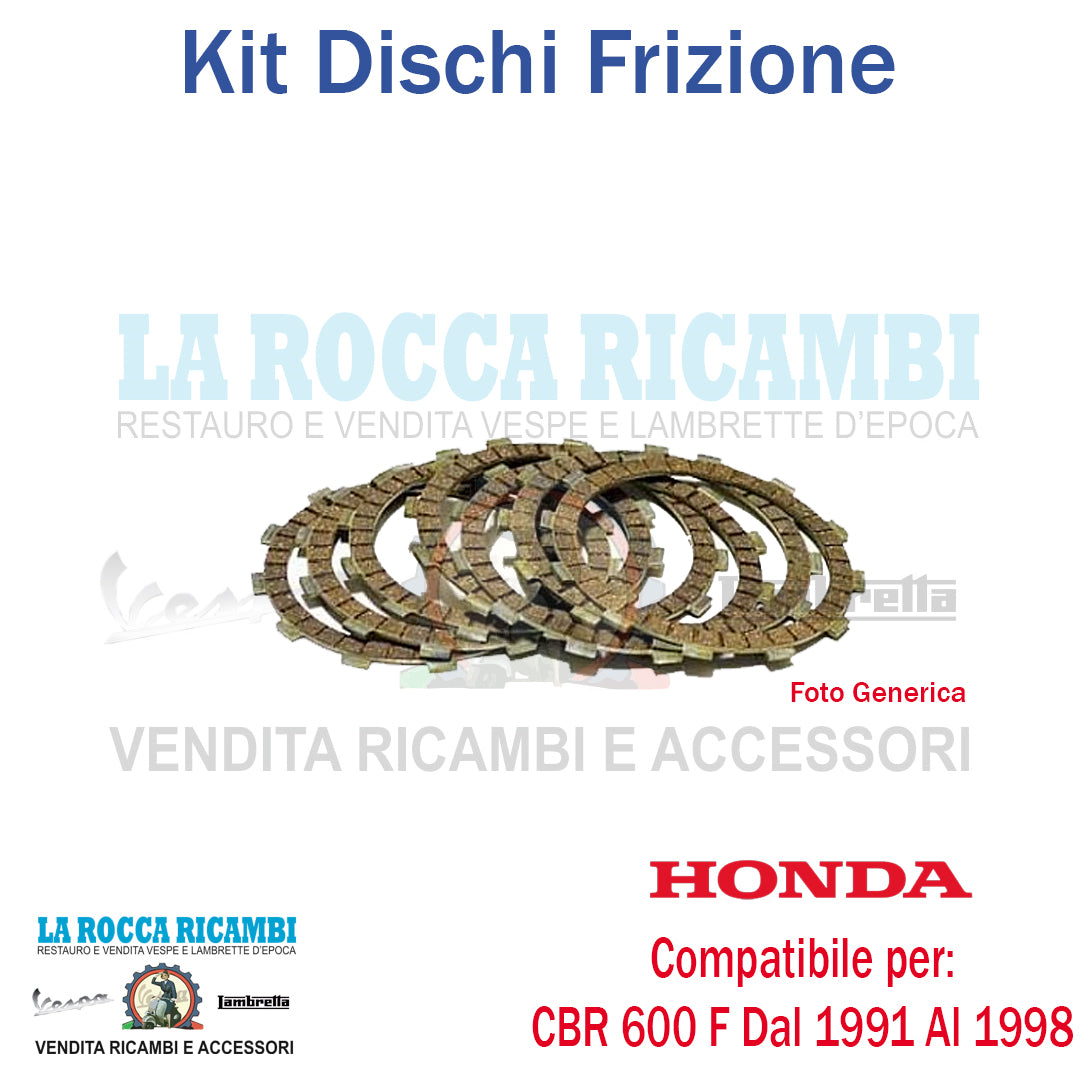 Dischi Frizione Honda CBR 600 F dal 1991 al 1998 - TRIUMPH