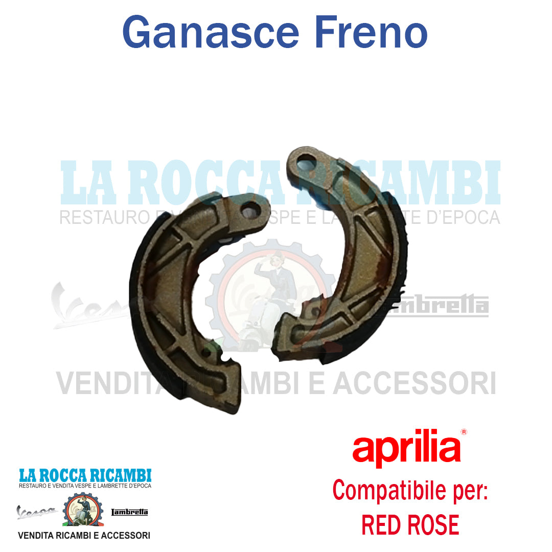 Ganasce Freno FANTIC - APRILIA RED ROSE 120 X 25