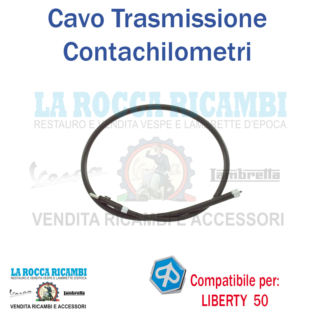 Cavo Trasmissione Contachilometri PIAGGIO LIBERTY RST 2T 50 DAL 2000 AL 2015