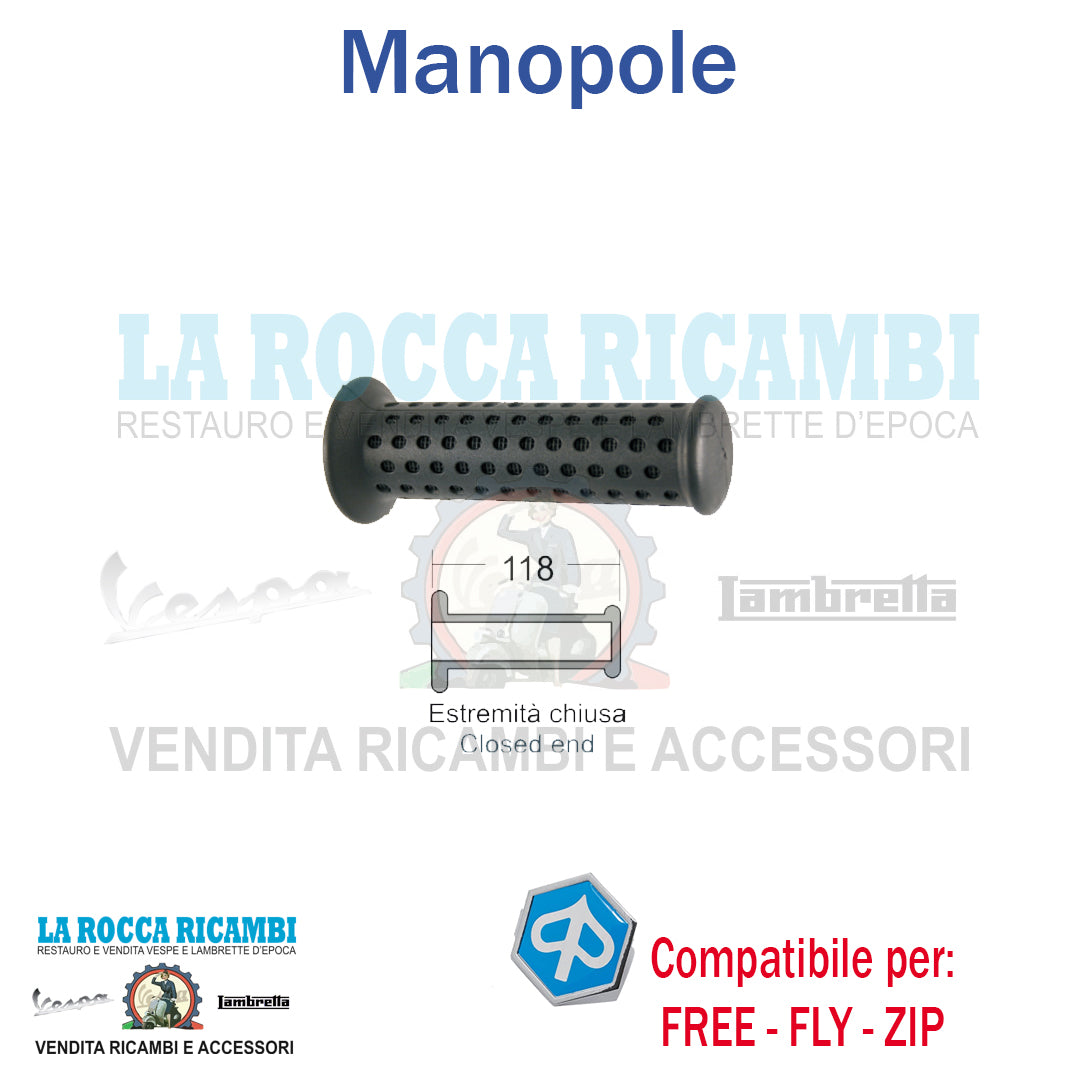 Manopole PIAGGIO ZIP - TYPHOON-Z - FREE